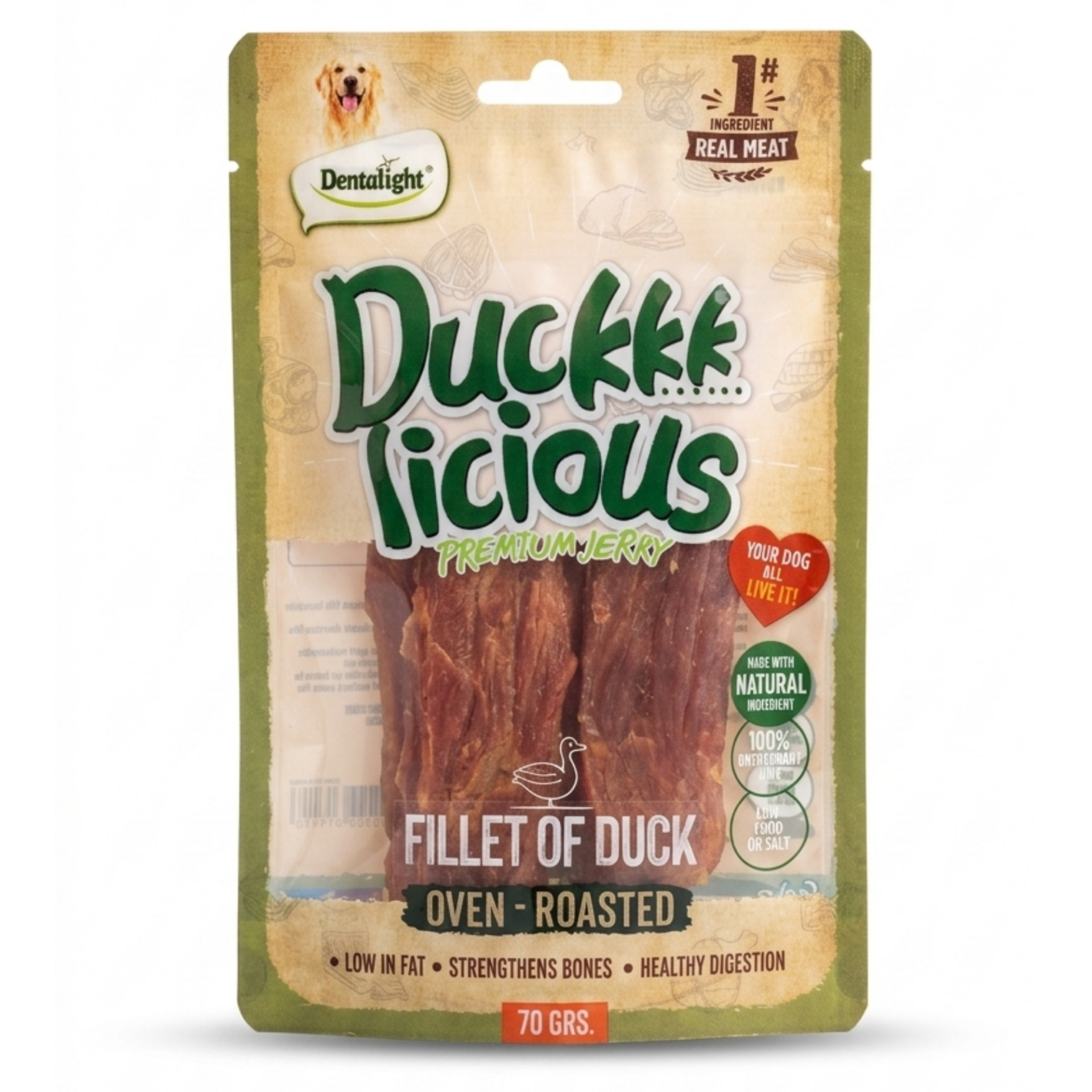 DENTALIGHT DUCKKK FILLET OF DUCK 70 GR
