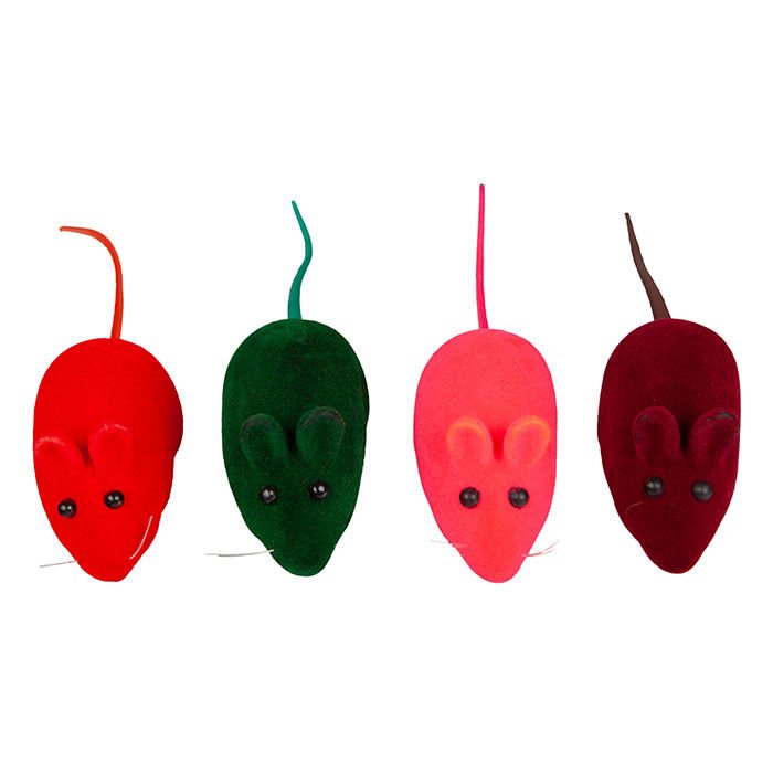 POLO RENKLİ ÖTEN FARE 6 CM (KUTU İÇİ 48 ADETTİR)