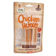 DENTALIGHT CHICKEN SANDWICH OF CHICKEN 70 GR