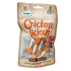 DENTALIGHT CHICKEN DUMBELL OF CHICKEN 70 GR