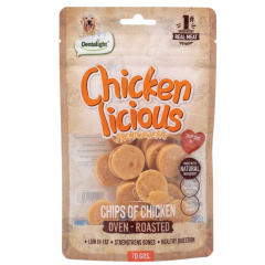 DENTALIGHT CHICKEN CHIPS OF CHICKEN 70 GR