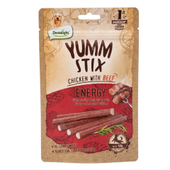 DENTALIGHT YUMM STICK ENERGY CHICKEN WITH BEEF 50 GR