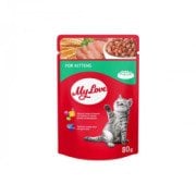 MY LOVE YAVRU KEDİLER İÇİN POUCH KEDİ MAMASI 80 GR