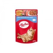 MY LOVE SOS İÇİNDE BALIK ETLİ POUCH KEDİ MAMASI 100 GR
