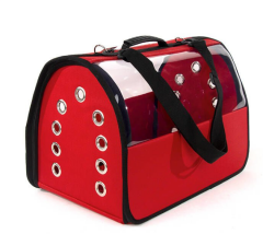 FLYBAG ŞEFFAF ÇANTA BÜYÜK BOY KIRMIZI