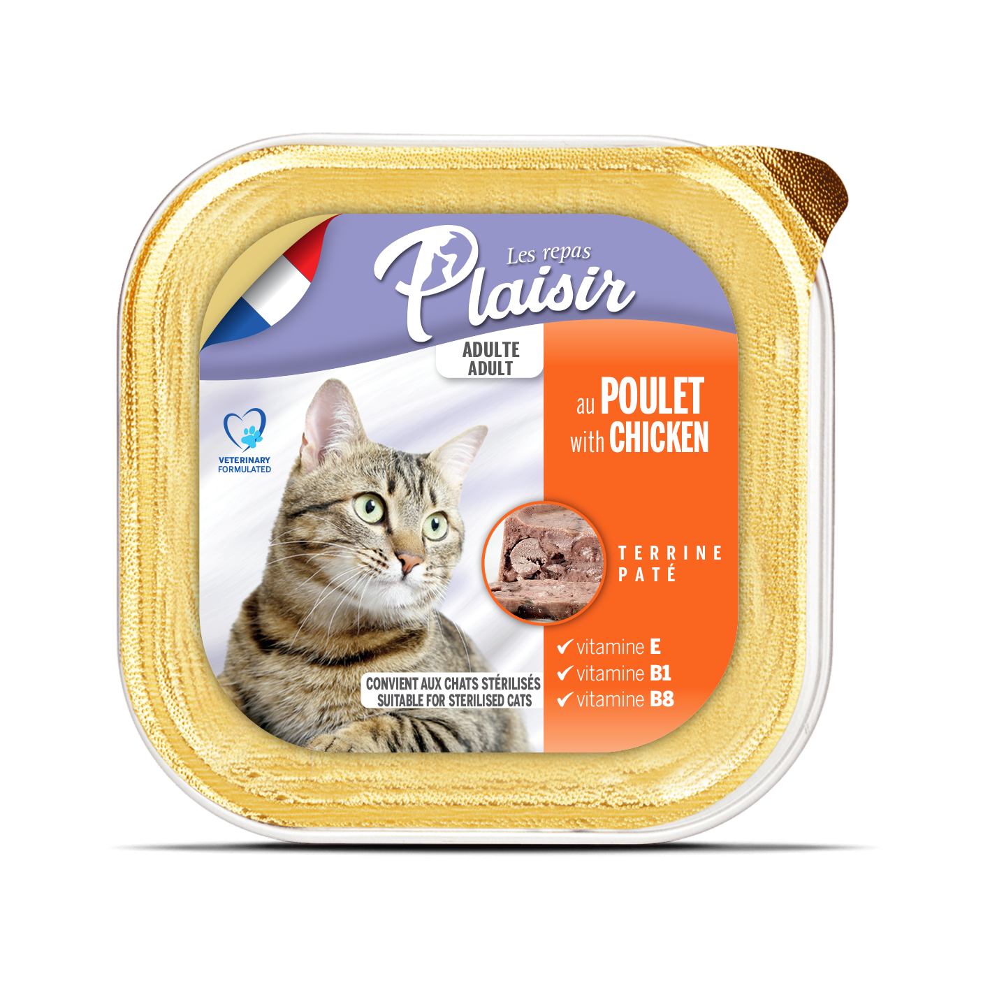 PLAİSİR PATE CHİCKEN 100 GR