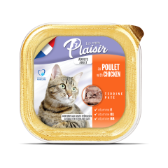 PLAİSİR PATE CHİCKEN 100 GR