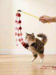 CANS DMB460 YUMOŞ PONPONLU KEDİ OYUN OLTASI