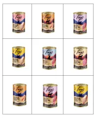 TUGZ KEDİ-KÖPEK KONSERVE 415 GR (10 KOLİ VE ÜSTÜ FİYATIDIR)