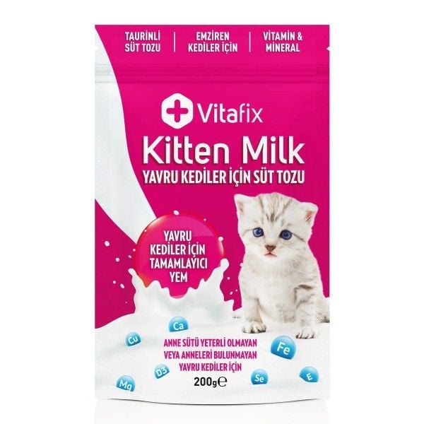 VİTAFİX KEDİ SÜT TOZU 200 GR