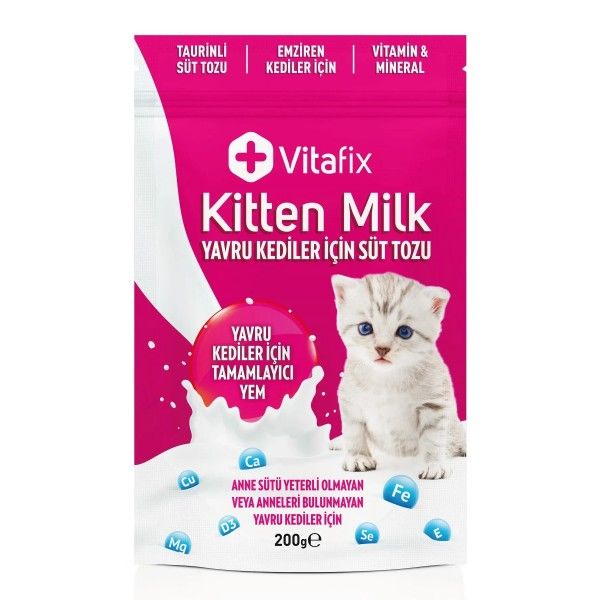 VİTAFİX KEDİ SÜT TOZU 200 GR