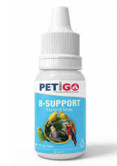 3019 PETİGO B SUPPORT 30 ML (KUŞLAR İÇİN B VİTAMİNİ) ( KUTU İÇİ 6 ADETTİR)