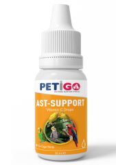 3019 PETİGO AST-SUPPORT 30 ML (KUŞLAR İÇİN C VİTAMİNİ) ( KUTU İÇİ 6 ADETTİR)