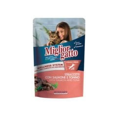 MİGLİOR GATTO KEDİ SOMON&TUNA PARÇA POUCH 100GR