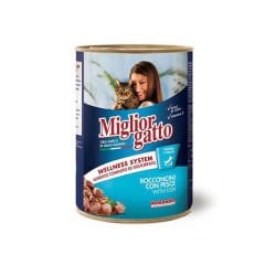 MİGLİOR GATTO BALIK PARÇALI KEDİ KONSERVE 405GR