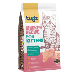 TUGZ TAVUKLU YAVRU KEDİ MAMASI 1 KG