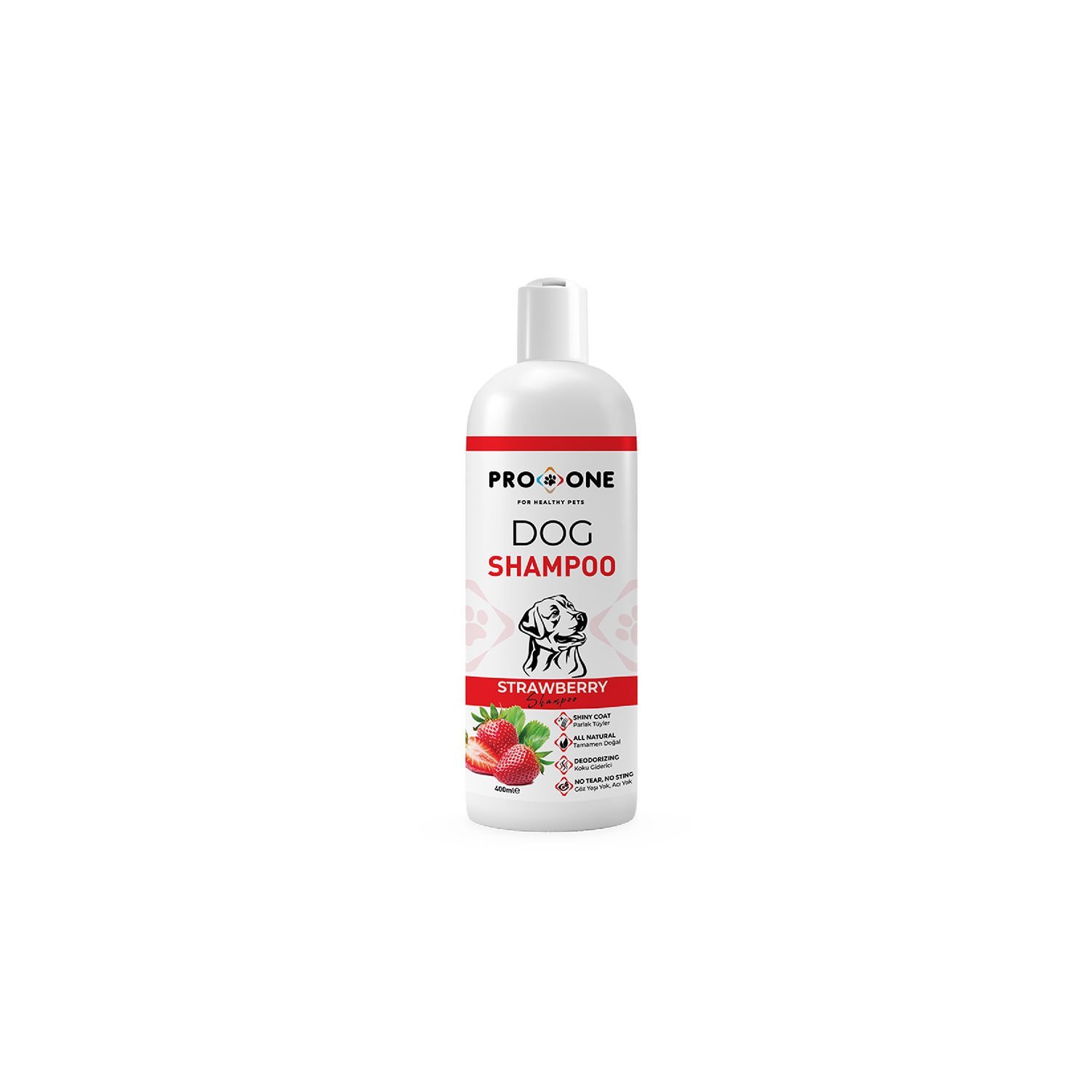 PRO ONE KÖPEK ŞAMPUAN STRAWBERY 400ML