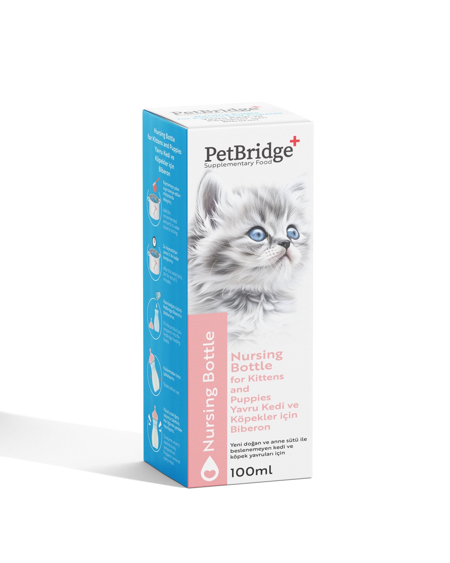 PETBRİDGE KEDİ-KÖPEK BİBERON 100 ML