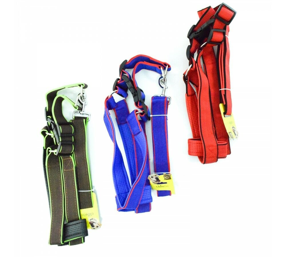 20-28-15 ÇİZGİLİ SOFT BEL TAKIM TASMA 4 CM