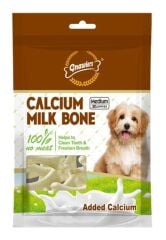 Gnawlers Kalsiyumlu Sütlü Köpek Ödül Kemiği 7,5cm (35'li) [M]