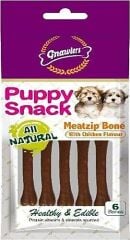 GNAWLERS CHICKEN FLAVOR MEAT BONE 6'LI