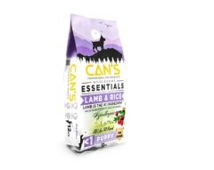 CANS YAVRU KUZU ETLİ KÖPEK MAMASI 12 KG