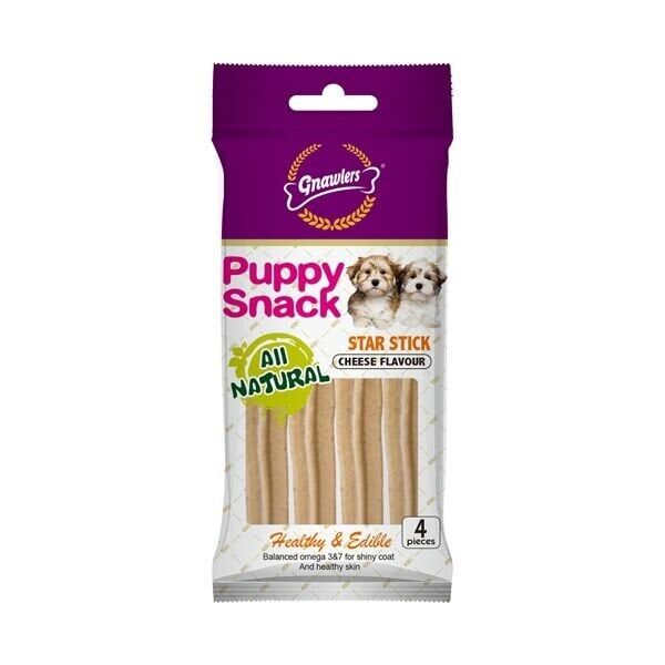 GNAWLERS STAR STICK CHEESE 80 GR