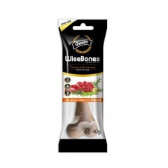 GNAWLERS WİSE BONE GEYİK VE BİBERİYELİ KÖPEK ÖDÜL KEMİĞİ 40GR