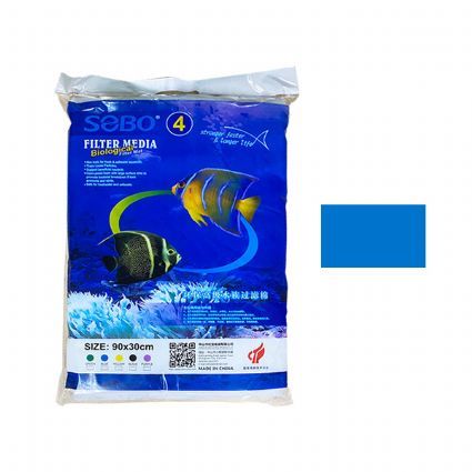 SOBO FİLTRE SÜNGERİ 90X30X2 MAVİ