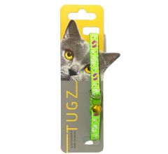 TUGZ KEDİ BOYUN TASMA  AYAK DESENLİ