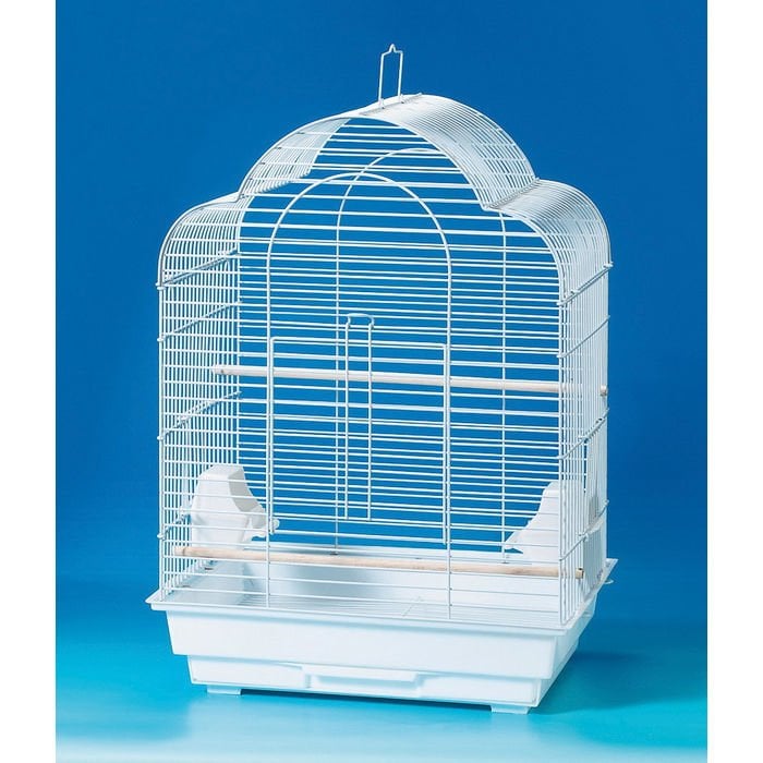 KAFES 1706-R PAPAĞAN SİYAH DİKDÖRTGEN 47X36X80 CM