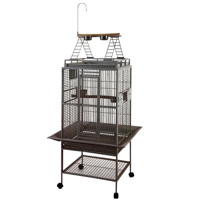 PAPAĞAN KAFES 13232 BLACK 81X59X174 CM