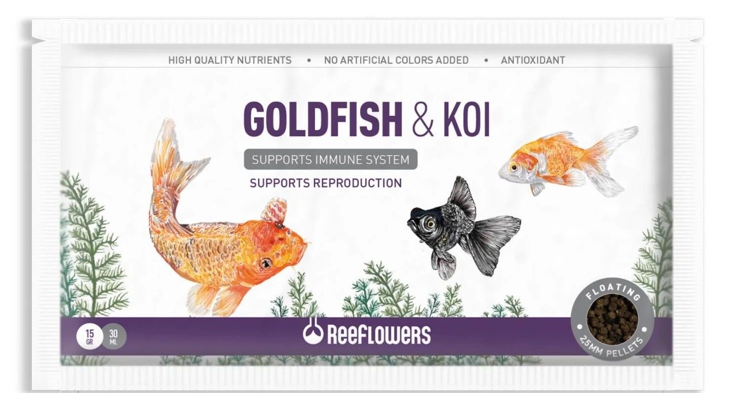 CLP15-RFL GOLDFİSH & KOİ PELLET 2,5 MM 15GR (KUTU İÇİ 24 ADETTİR)
