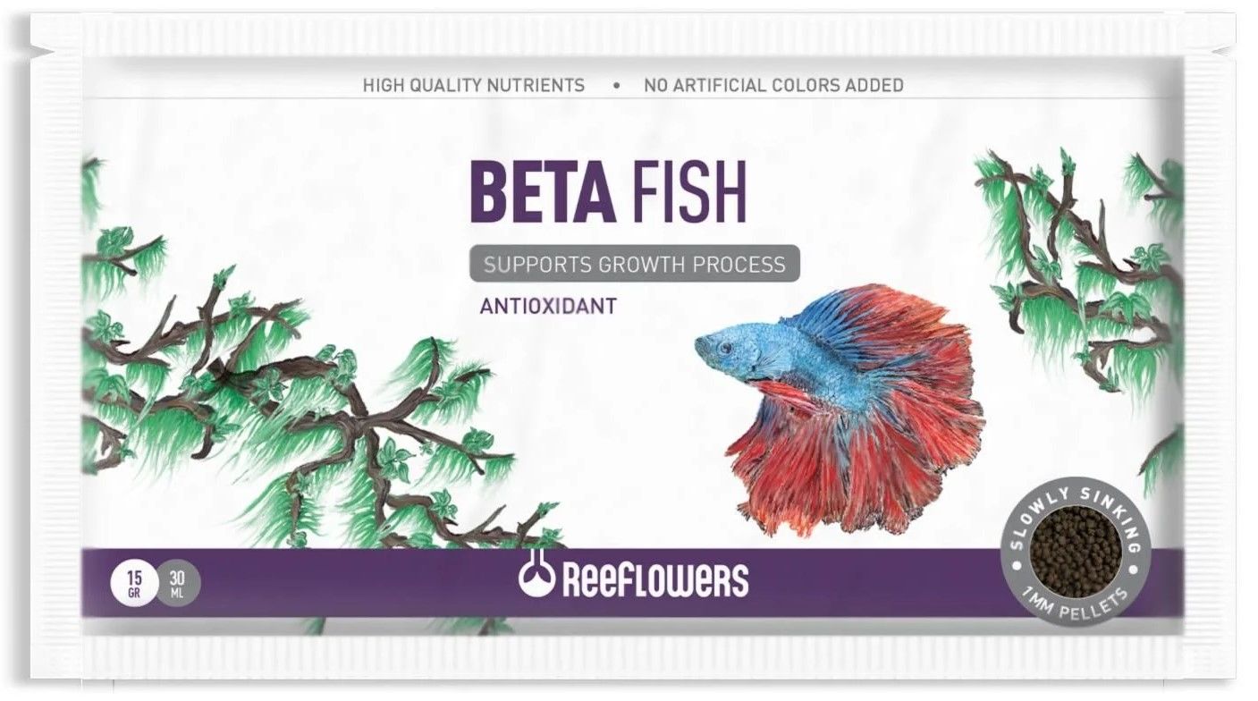 BF15-RFL BETTA FİSH ZARF YEM 15GR (KUTU İÇİ 24 ADETTİR)