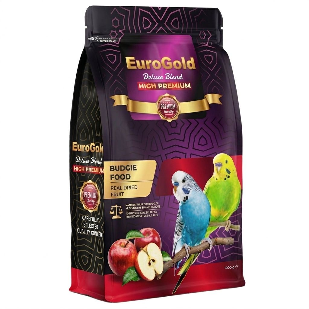 EUROGOLD DELUXE MUHABBET YEMİ 1 KG (KUTU İÇİ 5 ADETTİR)