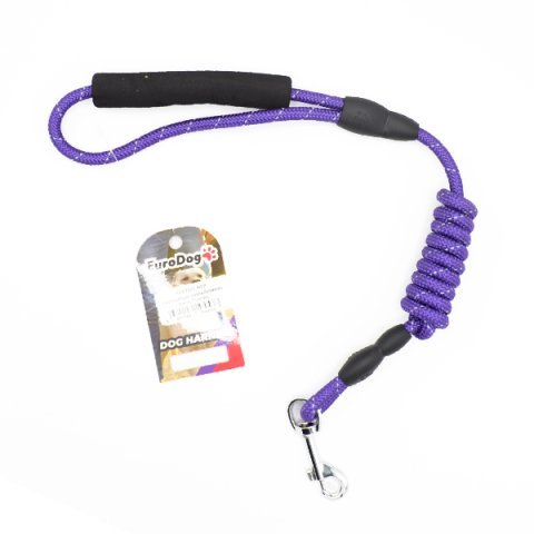 EURODOG KÖPEK UZATMA REFLEKTÖRLÜ  MOR 14 MM X 120 CM