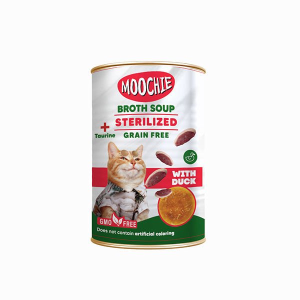 MOOCHİE ET SUYU ÇORBA ÖRDEKLİ KISIR KEDİ 135 ML