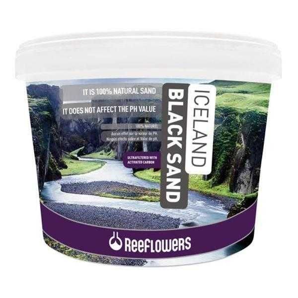 IBS25K1-REEFLOWERS ICELAND BLACK SAND (1-2 MM) - LİVE 25 KG