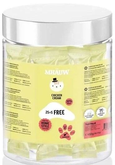 MHAUW CHİCKEN SIVI ÖDÜL 15GR X 30 ADET KAVANOZ (MC30)