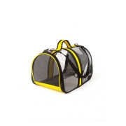 BACCO MİLANO ŞEFFAF ÇANTA SARI 44X28X28 CM