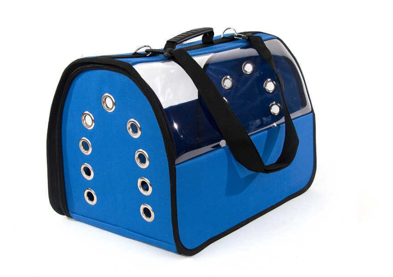 FLYBAG ŞEFFAF ÇANTA BÜYÜK BOY MAVİ