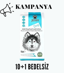 JESSY KUZU ETLİ KÖPEK MAMASI 15 KG