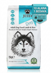 JESSY KUZU ETLİ KÖPEK MAMASI 15 KG