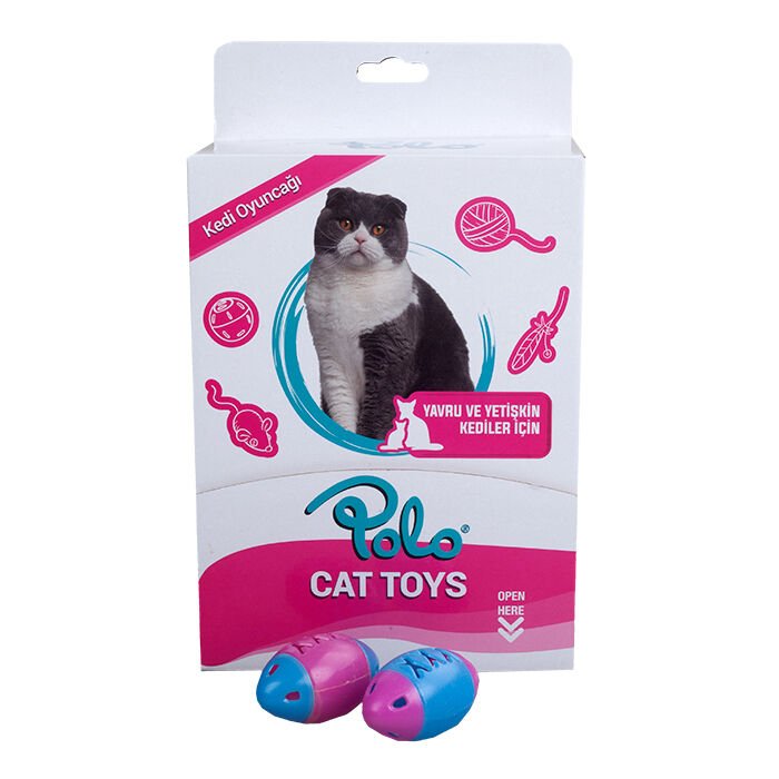 POLO KEDİ OYUNCAĞI 7 CM CT18055 36'LI