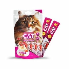 EUROGOLD CAT SIVI KEDİ ÖDÜLÜ TON - YENGEÇ 5X12GR