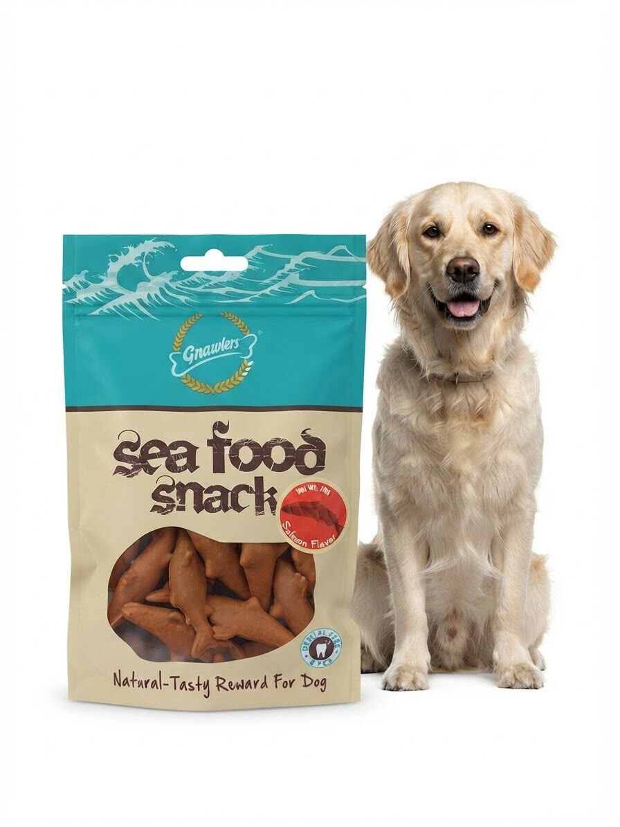 GNAWLERS SEA FOOD SOMONLU KÖPEK ÖDÜL MAMASI 70GR