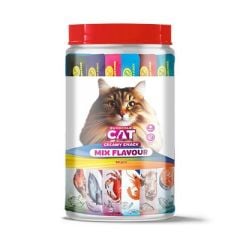 EUROGOLD CAT SIVI KEDİ ÖDÜLÜ KARIŞIK 6 ÇEŞİT 30X15 GR KAVANOZ