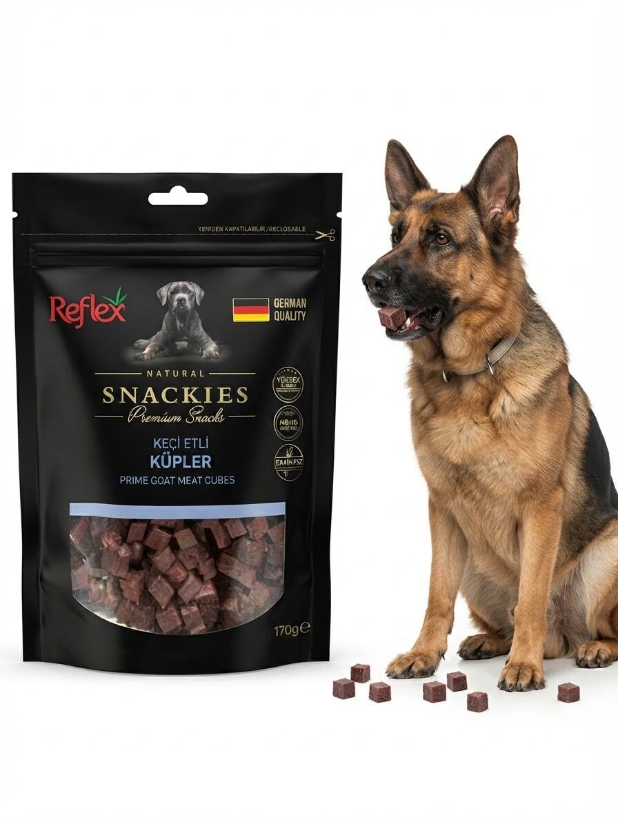 REFLEX SNACKİES KEÇİ ETLİ KÜPLER 170 GR