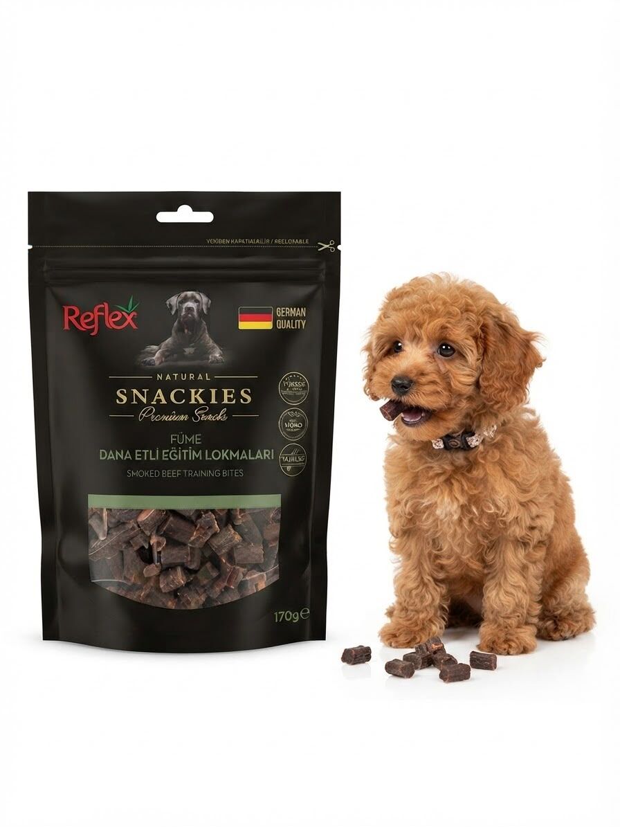 REFLEX SNACKİES FÜME DANA ETLİ EĞİTİM LOKMALARI 170 GR