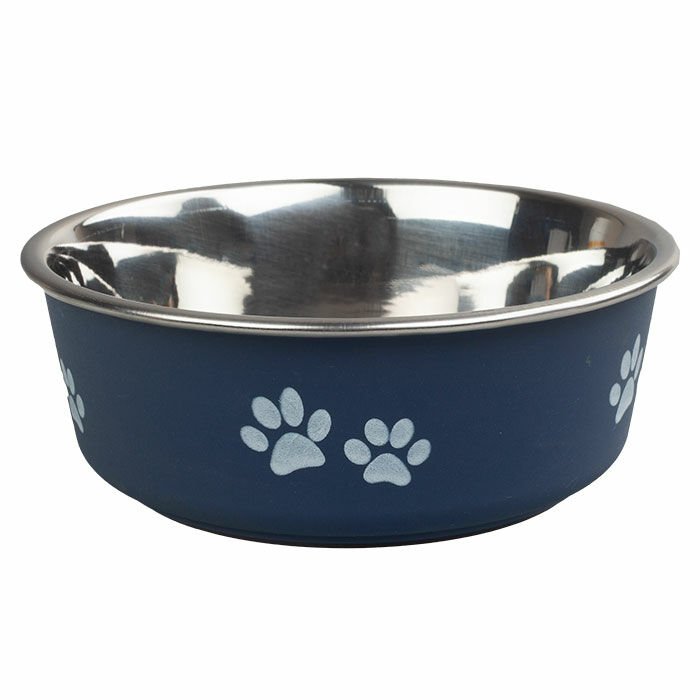 ORİPET PFB(D) 17 CM 830 ML PATİ DESENLİ LACİVERT MAMA KABI